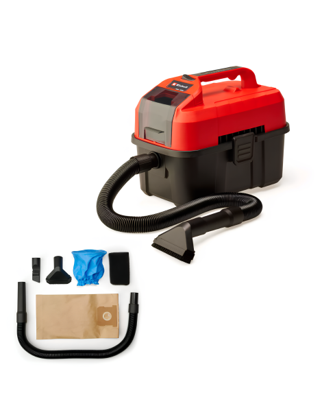 ASPIRADOR BATERIA EINHELL TE-VC 18/10 WEL/DRY (LINHA ZERO) REF.2347160
