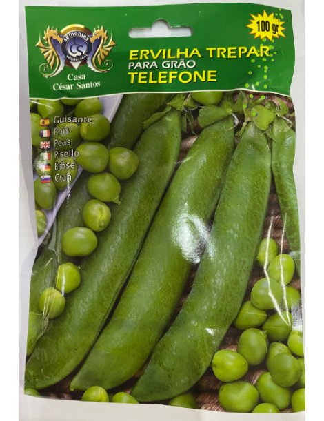 ERVILHAS TELEFONE GRÃO 100GR