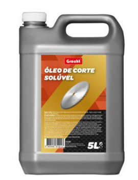 OLEO SOLUVEL (EMULSÃO BRANCA) 5LT P/CORTE EM FERRO