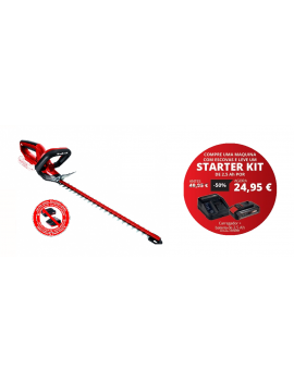 CORTA SEBES GE-CH 18V LINHA ZERO (REF:3410642) + STARTER KIT 2.5AH (REF:4512097) EINHELL 