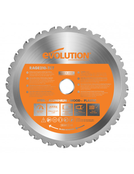 DISCO MULTIUSOS EVOLUTION 210MM