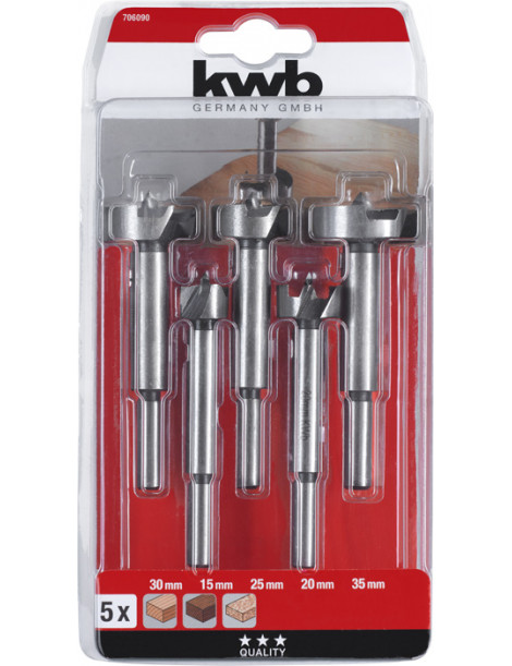 KIT FRESAS DOBRADIÇAS KWB