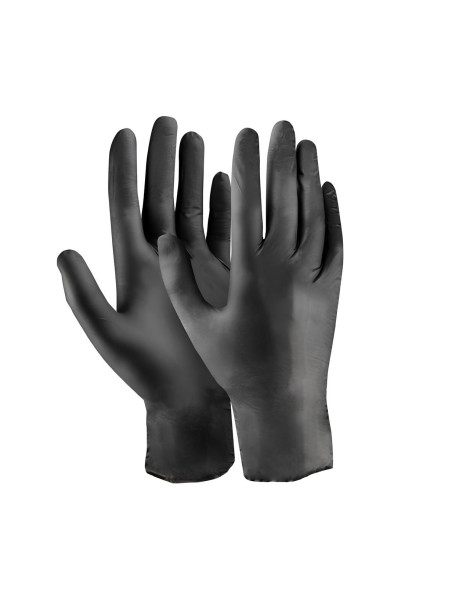 LUVAS NITRILIO PRETO CX.100UNID