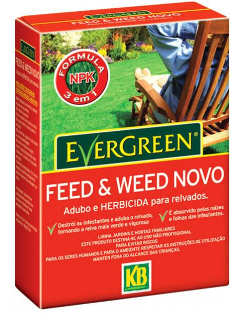 EVERGREEN ADUBO HERBICIDA RELVADOS 2KG