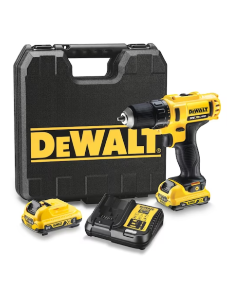 BERBEQUIM APARAFUSADOR XR 10.8V + 2BAT LI-LON 2AH C/MALA DEWALT REF.DCD710D2