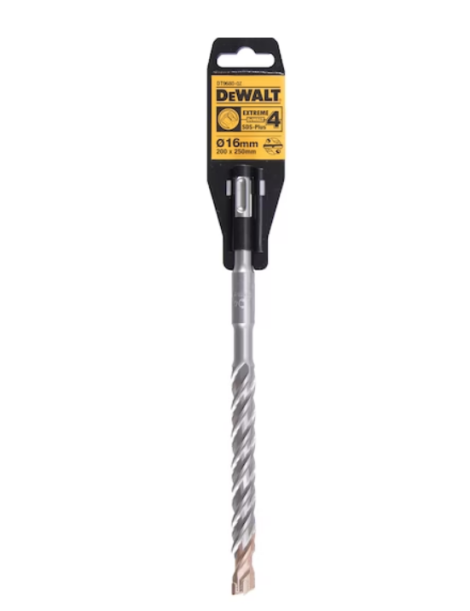 BROCA SDS PLUS XLR 16x250MM 4 DIAM. DEWALT