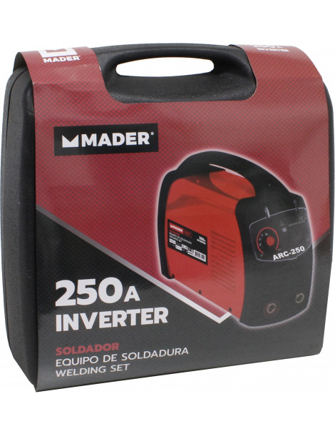 APARELHOS SOLDAR INVERTER 250AMP MADER REF.63501