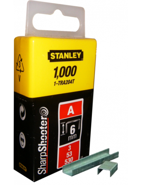 AGRAFOS STANLEY  6MM 3/53/530 