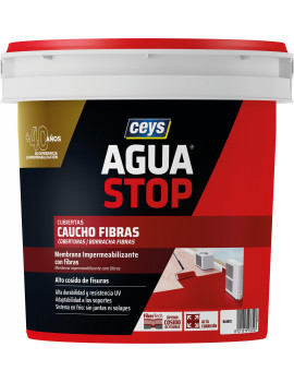 AGUASTOP BORRACHA ACRÍLICA 1LT FIBRA 