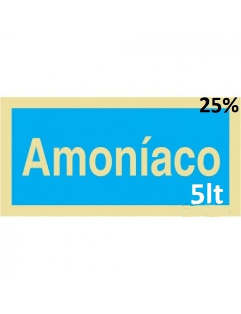 AMONIACO SOLUCAO 25% 5LT