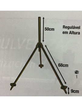 TRIPE REGA P/ASPERSOR CANHÃO 1" EXTENSÍVEL REF.7161