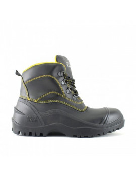 BOTAS POLIESTER / PVC PRETO S5 AÇO SRA