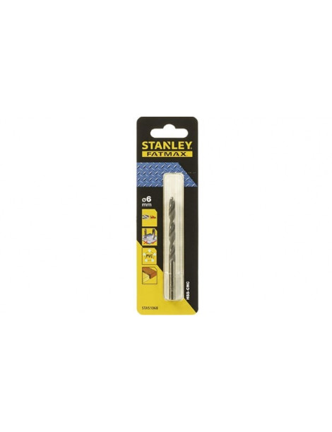 BROCAS HSS-CNC PONTA PILOTO 6MM STANLEY REF.STA51068