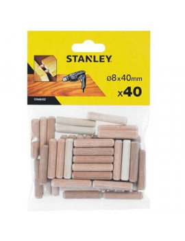 CAVILHAS MADEIRA 8X40 STANLEY REF.STA66432-QZ