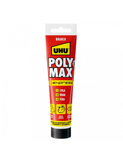 POLYMAX EXPRESS BISNAGA UHU BRANCO 