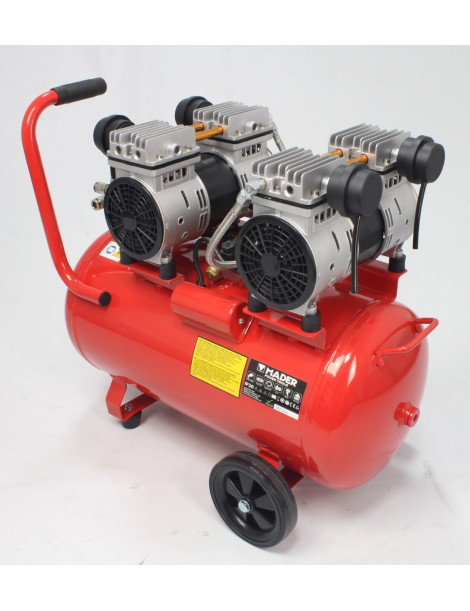 COMPRESSOR DE AR 50LT SILENCIOSO MADER REF.09374