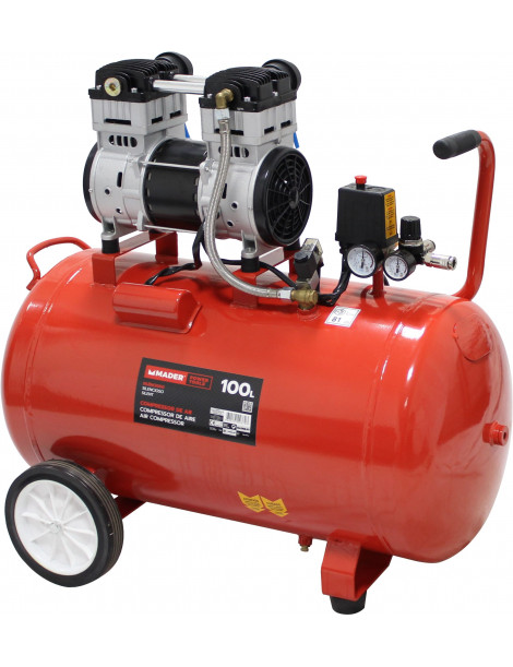 COMPRESSOR 100L 2HP SILENCIOSO MADER REF.09370