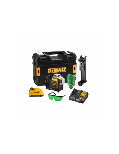 LASER VERDE 3 LINHAS 360º C/BATERIA DEWALT REF.DCE089D1G