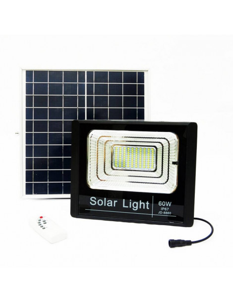 PROJETOR LED PAINEL SOLAR 60W