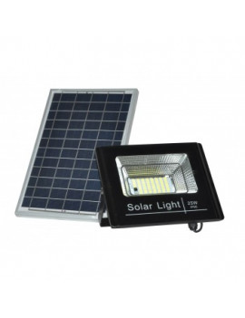 PROJETOR LED PAINEL SOLAR 25W