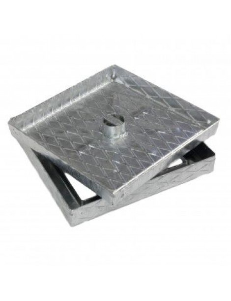 TAMPAS GALVANIZADAS FUNDO 60X60X5CM