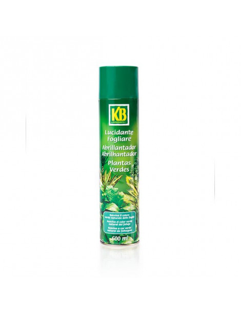 ABRILHANTADOR SPRAY PLANTAS VERDES 600ML KB