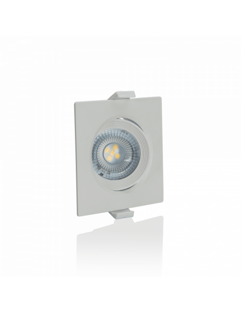 DOWNLIGHT BASCULANTE 6,5W QUADRADO