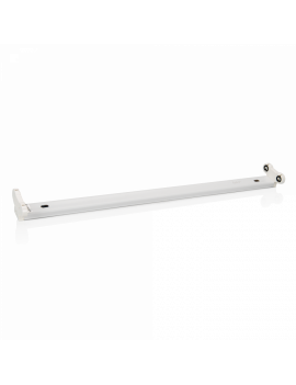 ARMADURA RÉGUA LED T8 60CM DUPLA
