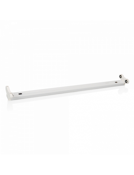 ARMADURA RÉGUA LED T8 60CM DUPLA