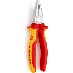 ALICATES UNIVERSAIS ISOLADOS 1000V 200MM KNIPEX REF2800182