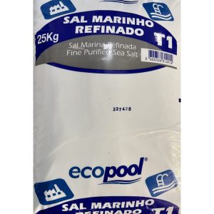 SAL HIGENIZADO ECOPOOL SACO 25KG (PISCINAS)