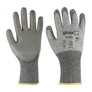 LUVAS ANTI-CORTE HPPE REVESTIMENTO POLIURETANO REF.0713002