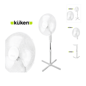 VENTOINHA KUKEN 45W 43CM C/PÉ 3 VELOCIDADES