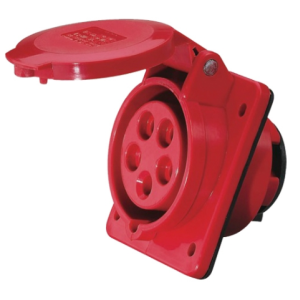 FICHAS FEMEA 5P+N+T 16AMP FIXAR PAREDE REF.6814E