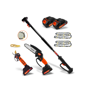 MOTOSSERRA + CABO TELESCÓPICO + 2 BATERIAS ALTUNA AFKIT