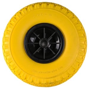 RODA CARRO ARMAZEM ANTI-FURO 350X4 20MM AMARELA REF.9306