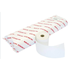 PACKS 10UNID ROLOS PAPEL REGISTADORA 57X40X11 TERMICO