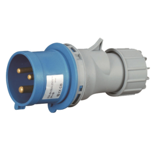 FICHAS MACHO 3 PINOS 32AMP 2P+T IP44 REF.6522