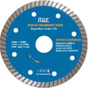 DISCO DIAMANTE 115MM TURBO EXTRA FINO RDF