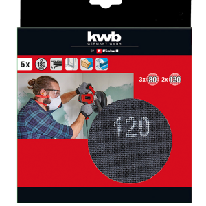 DISCOS LIXA 180MM KIT 5PCS.49490965