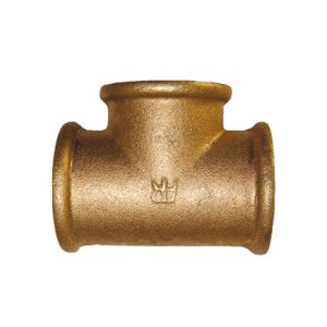 TÊ SIMPLES F.F LATÃO 1/2