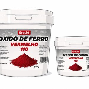 ÓXIDO FERRO VERMELHO (110) 800GRS
