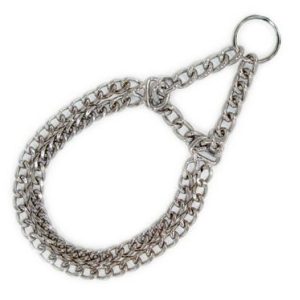 COLEIRA ARPPE CROMADA ESTRANGULADORA 35-42CM