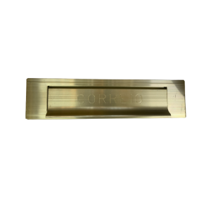 ESPELHO CAIXA CORREIO DOURADO 24cm