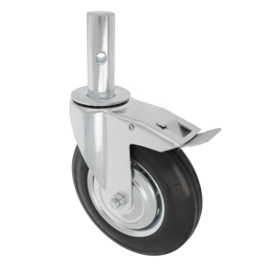 RODA 200 C/TRAVÃO P/ANDAIME