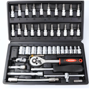 JOGOS CHAVE AUTOCLAIR 1/4" 46 PEÇAS MADER