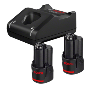 KIT BATERIA 2BAT 2AMP +CARREGADOR BOSCH REF.12V-40