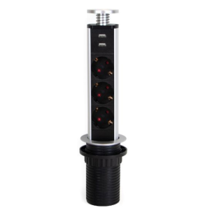 TORRES TOMADAS VERTICAL C/ENTRADA USB AL EMUCA REF.5009925