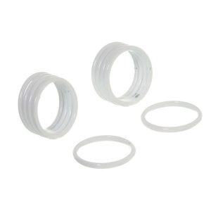 ARGOLA PLASTICA BRANCA