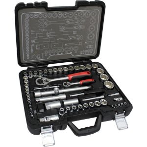 MALA FERRAMENTA CHAVES DE CAIXA 1/2" - 1/4" 59UN